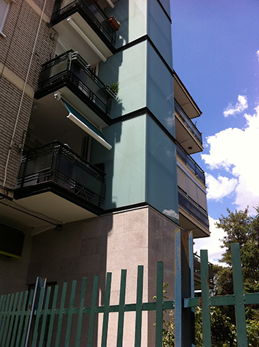 Ascensor. Arquitectos Valladolid