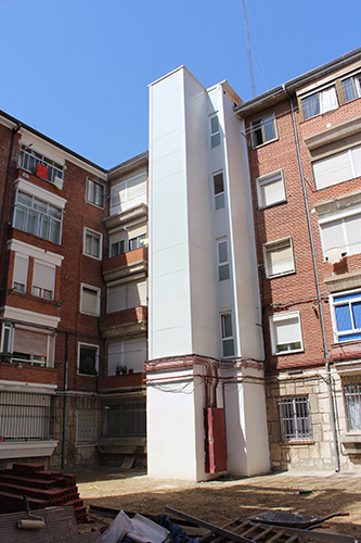 Ascensor. Arquitectos Valladolid
