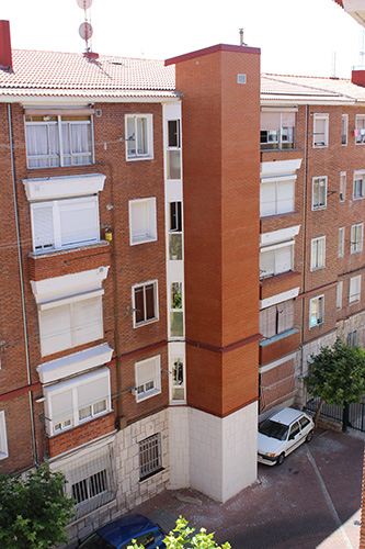 Ascensor. Arquitectos Valladolid