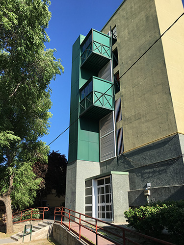 Ascensor. Arquitectos Valladolid