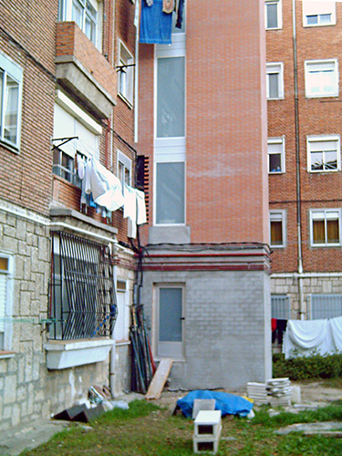 Ascensor. Arquitectos Valladolid