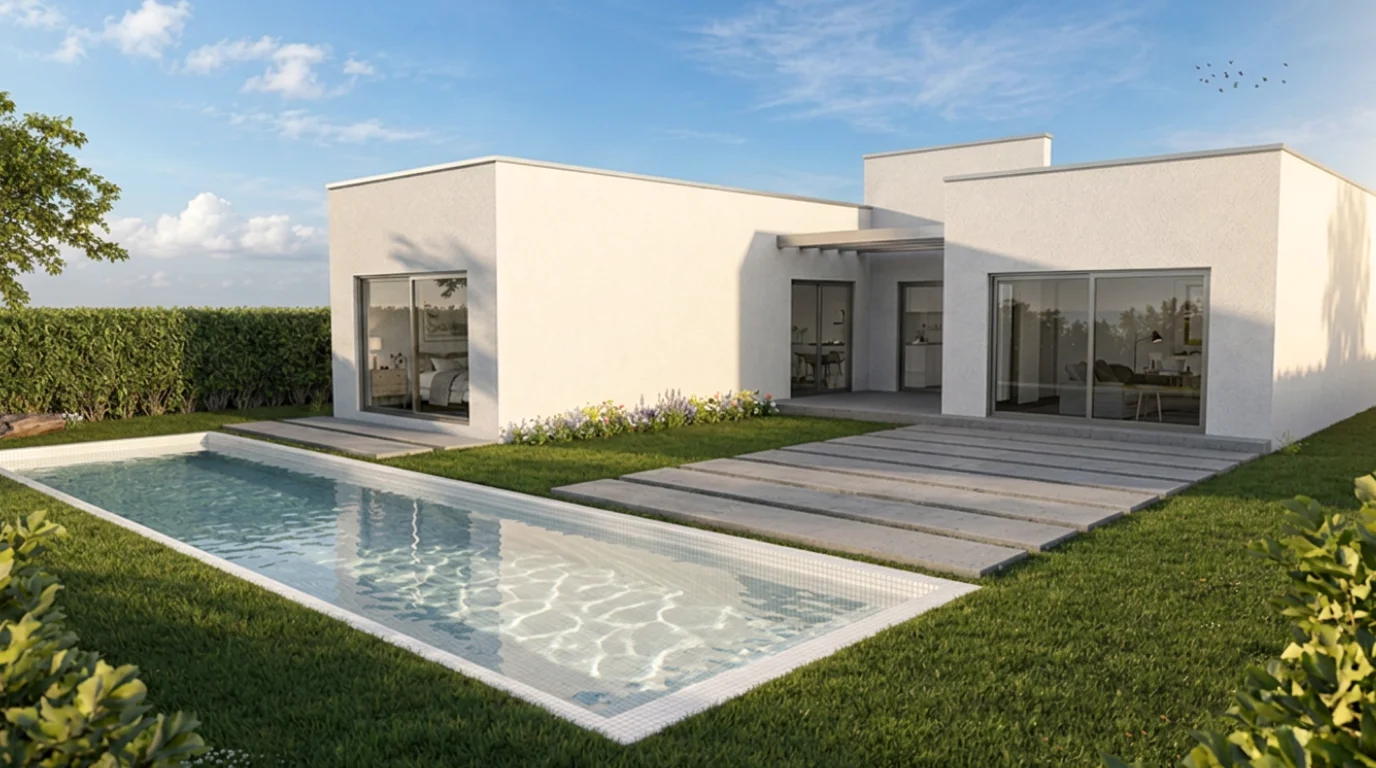 Proyecto de obra nueva en Valladolid - Plano arquitectónico