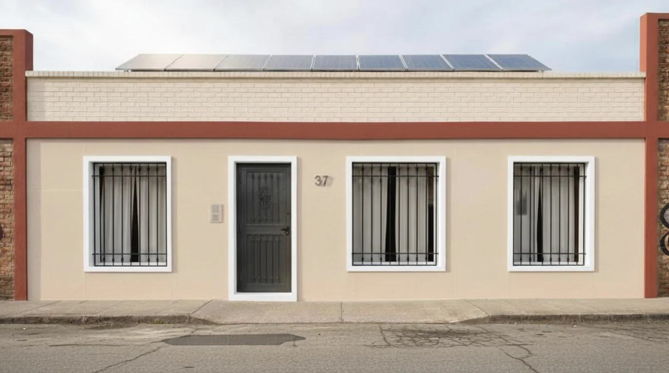 Local transformado en vivienda en Valladolid - Después
